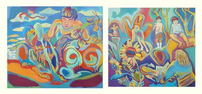 Basilisk Dream and Sunflowers & Shosuke in Kansas